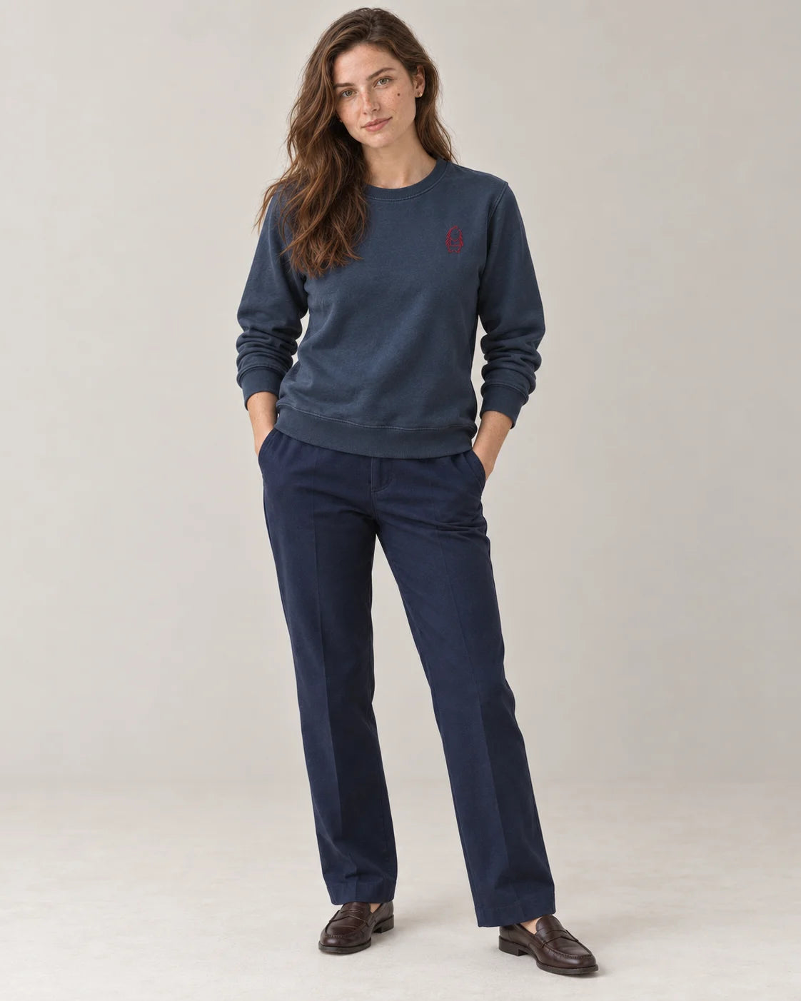 Eternal Sweatshirt – India Ink Grey – Frau Ganzkörper