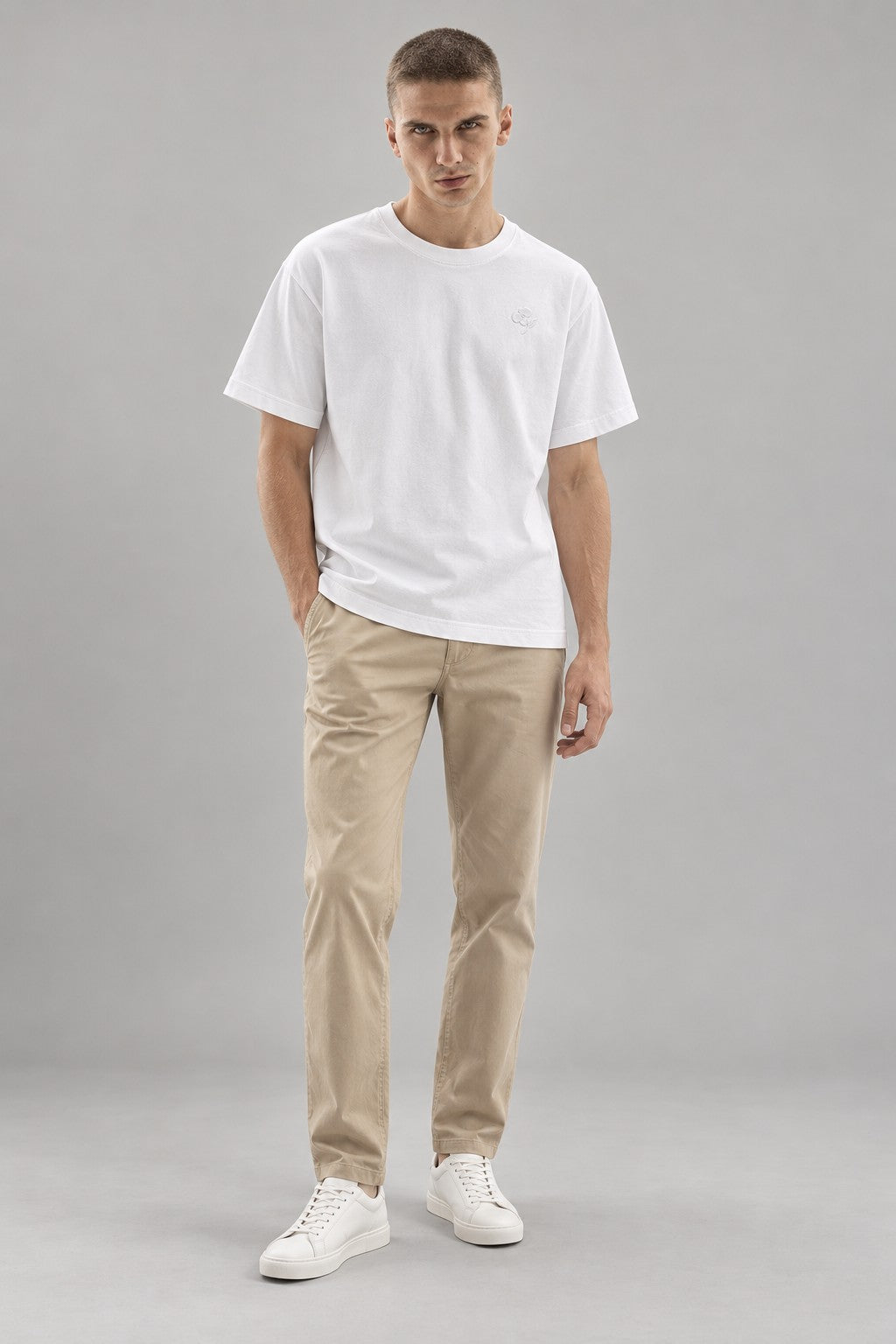 Light Flower Heavy T-Shirt, Herren-Look