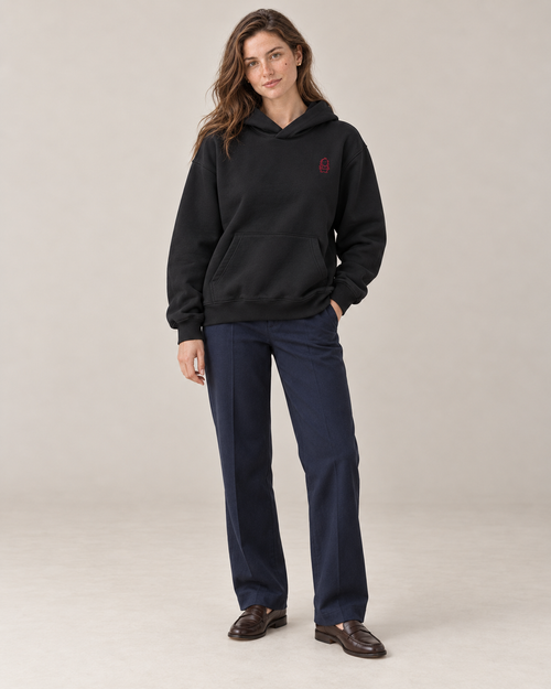 Eternal – Heavy Hoodie – Black – Frau Ganzkörper