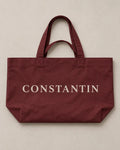 Organic Shopping-Bag – Burgundy – Produkt Vorderansicht